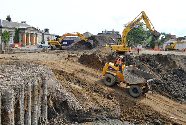 St Coluba's Hospice  -  Excavation, June 2012