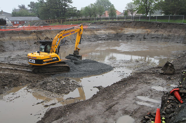 St Coluba's Hospice  -  Excavation, June 2012