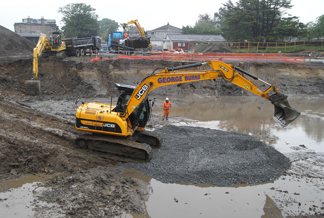 St Coluba's Hospice  -  Excavation, June 2012