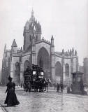 St Giles Cathedral - Edinburgh High Street  -  Photograph probably by JCH Balmain