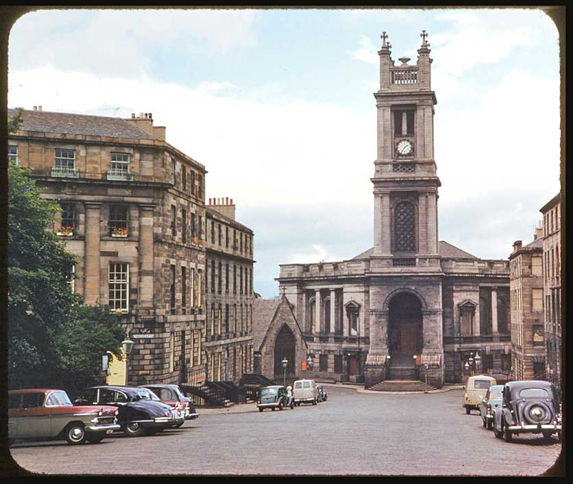 Photograph by Charles W Cushman  -  St Stephen's Church, Stockbridge, Edinburgh - 1961
