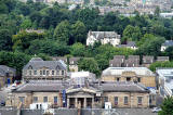 View from the top of the tower at St Stephen's Church, Stockbridge, looking north - 2010