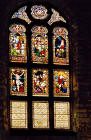 The Tron Kirk  -  Stained Glass Window in the West Wall
