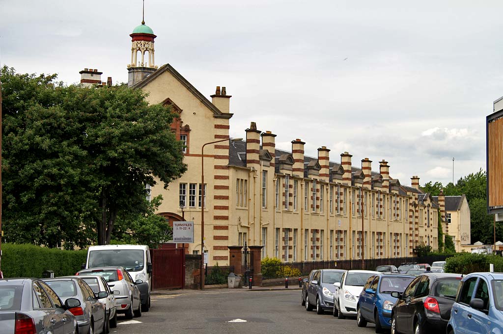 Tynecastle High School  -  The old school  -  June 2010