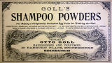 Shampoo Powders Adverrt - Otto Goll, Hairdresser, Stockbridge, Edinburgh