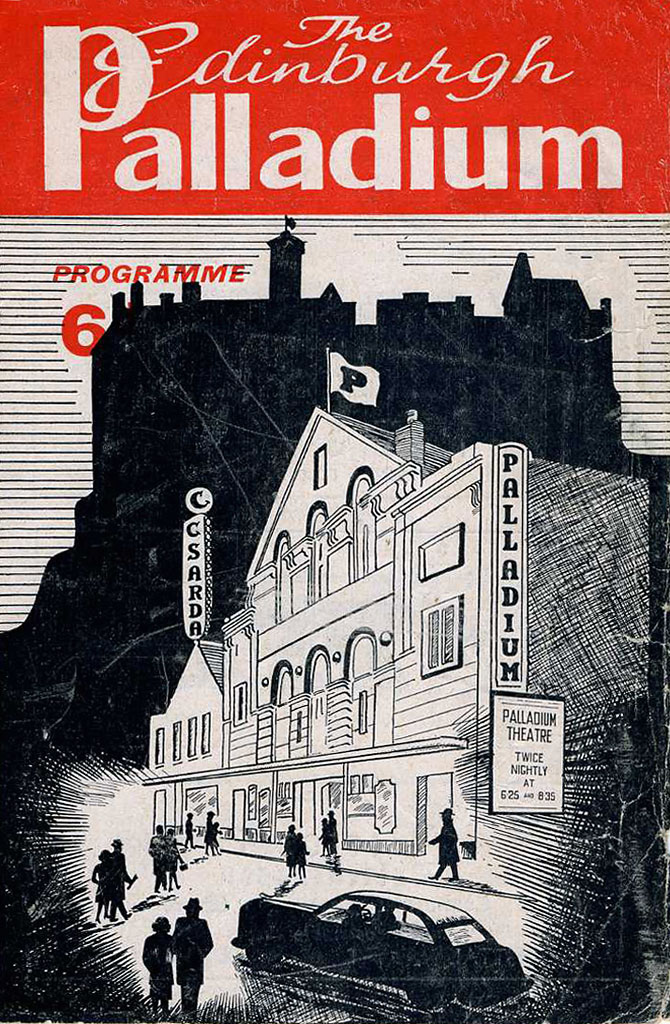 Gaiety Programme Covers from the 1940s and 1950s