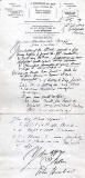 John Horsburgh  -  Letter to members of his family  -  1923