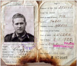 Mario Tozzi's Identity Document  -  Used at Prisoner of War Camp, Dalmahoy, Edinburgh  -  Pages 2 + 3