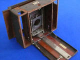 Kodak No 5 Cartridge Camera with a Lennie name plate  -  camera as found
