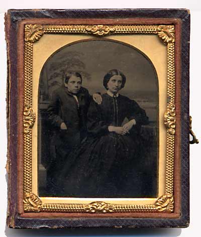 Ambrotype by Robert Armstrong - Front of photo