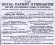 Advertisement for the Royal Patent Gymnasium, 1867