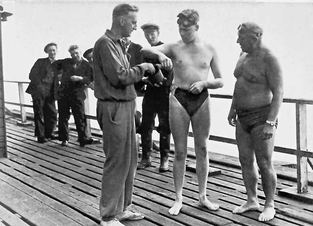 Ned Barnie  -  Portobello Channel Swimmer