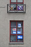 Photos taken in Edinburgh on the two days leading up to the Scottish Independence Referendum Vote on 18 September 2014  -  Muirhouse