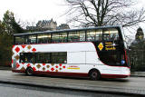 New bus on the newly branded Route 44, near the West End of Princes Street  -  November 2005