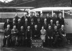 Workers at SMT New Street Depot, Edinburgh  -  1933
