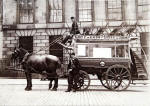 Horse bus at Leopold Place