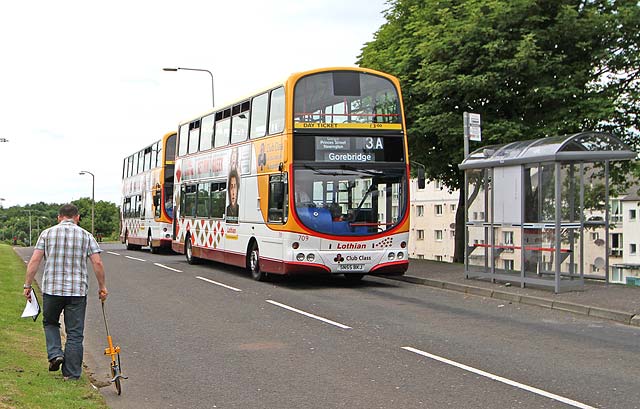 Lothian Buses  -  Terminus  - Clovenstone  -  Route 3