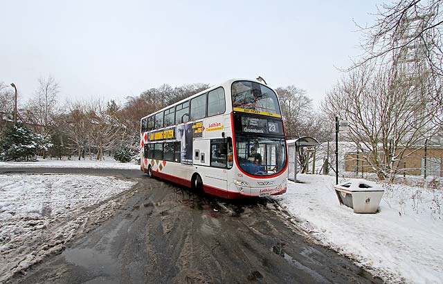 Lothian Buses  -  Terminus  -  Greenbank  -  Route 23