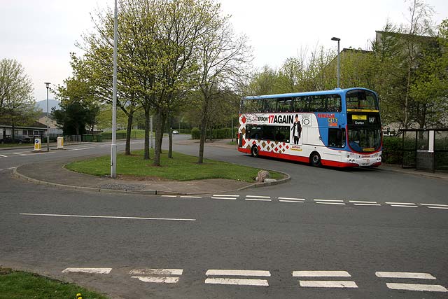 Lothian Buses  -  Terminus  -  Penicuik Ladywood  -  Route 37