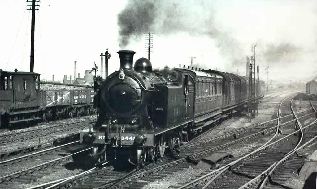 LNER Locomotive No 9449 passing Craigentinny, Edinburgh, around 1929
