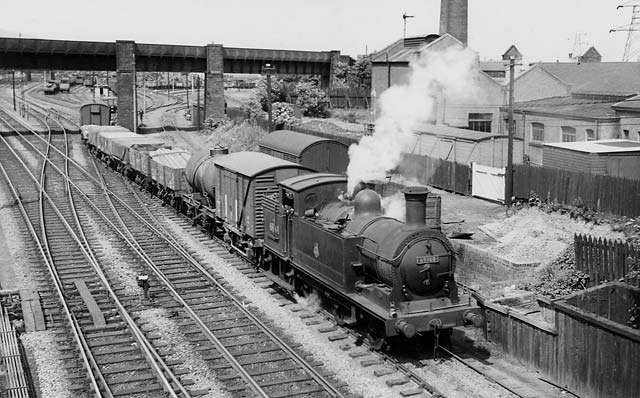 Freight Train at Portobello  -   Loco no.69168  -  June 20, 1956