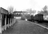 Edinburgh Railways  -  Arriving at Pinkhill station - 1957