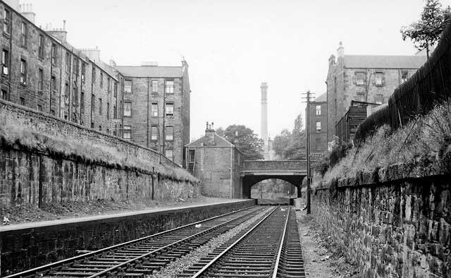 Bonnington Station, Edinburgh - 1955
