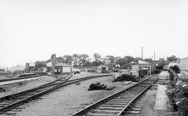 Railway photos - Jedburgh  -  April 1962