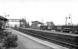 Railway photos - East Linton looking west  -  April 24, 1954
