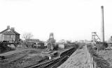 Railway photos  -  Gilmerton, looking to Edinburgh  -  April 17, 1955