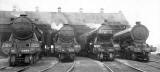 Edinburgh Railways  -  Haymarket Shed  -  around 1932