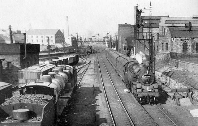 Edinburgh Railways  -  Dalry Road Depot  -  April 1955