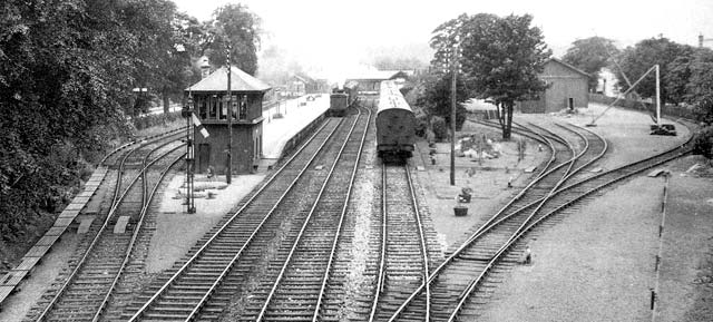 Edinburgh Railways  -  Barnton Station  -  1934