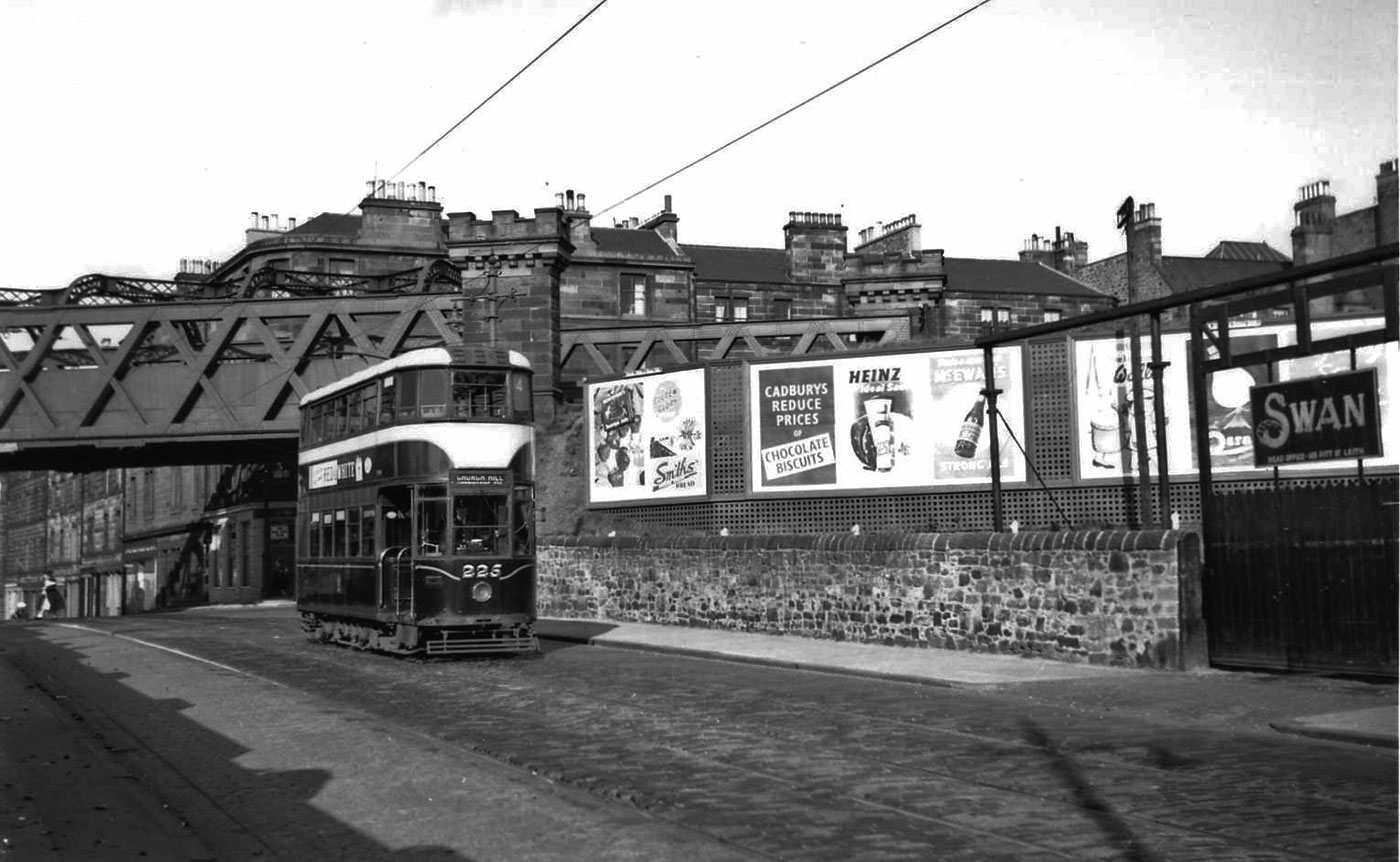 Edinburgh Tram  -  1950s?  -  Bonnington Toll