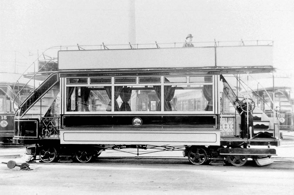 Edinburgh Cable Car - New in 1903