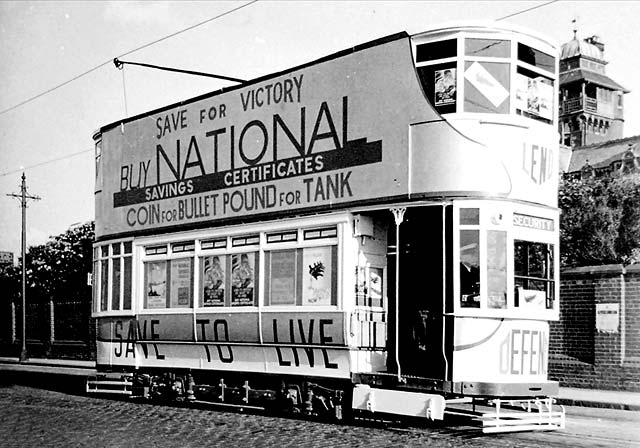 Decorated Trams  -  National Savings Certificates