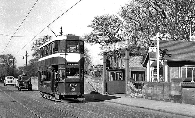 Edinburgh Tram  -  1950s  -  Ferry Road, Bonnington