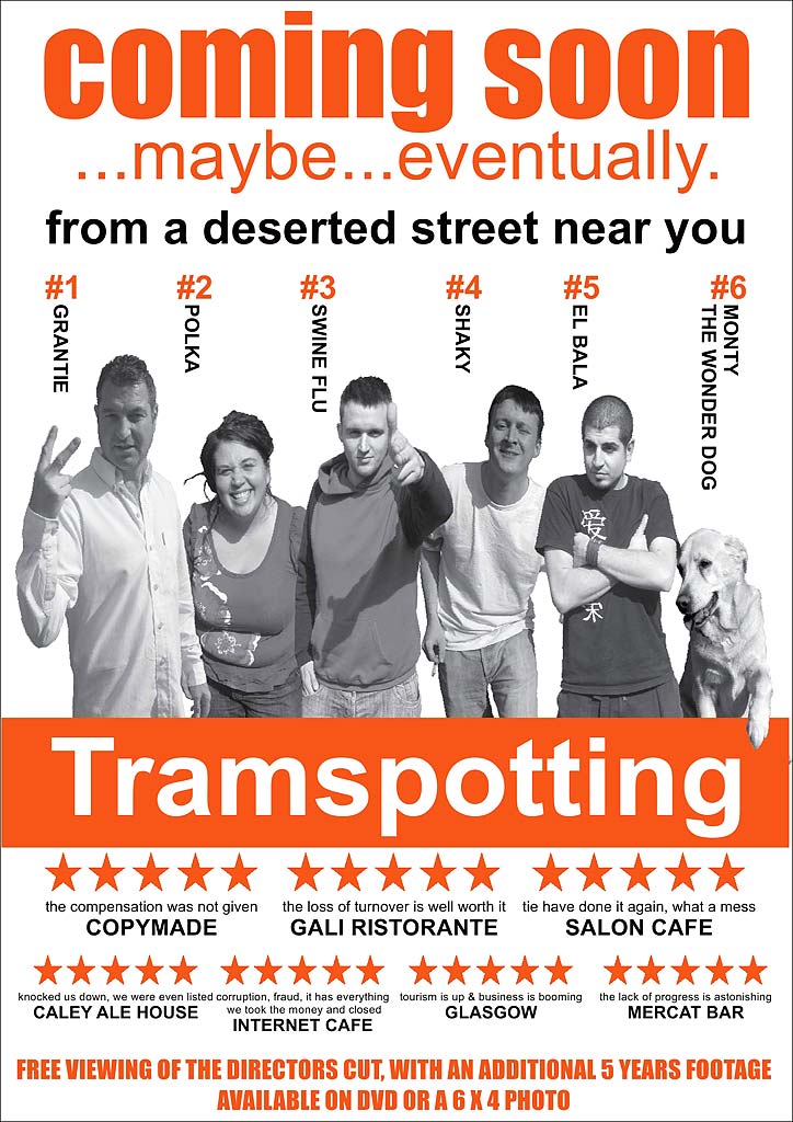 Tram Poster  -  Tramspotting