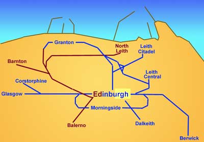 Edinburgh's Railways  -  Waverley Station