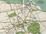 Map from the early 1900s  -  including railways