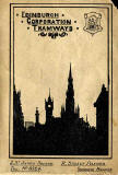 Edinburgh Transport Map Cover - 1924