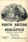 Advert on 1926 Transport Map  -  North British & Mercantile Insurance Company