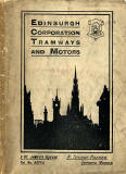 Cover of an Edinburgh Corporation Tramways Department Map, published 1926