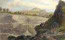 Engraving from 'Modern Athens  -  hand-coloured  -  Craigleith Quarry