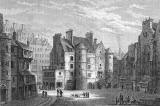 Engraving from 'Old & New Edinburgh'  -  The Old Tolbooth