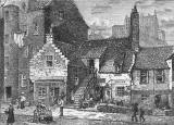 Engraving from 'Old & New Edinburgh'  -  West Port  -  1869