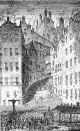 Engraving from 'Old & New Edinburgh  -  The Grassmarket and West Bow