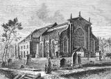 Engraving from 'Old & New Edinburgh'  -  Greyfriars Church