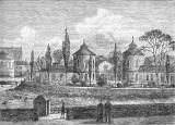 Engraving from 'Old & New Edinburgh'  -  Tanfield Hall