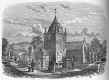 Engraving from 'Old & New Edinburgh'  -  Corstorphine Church